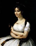 Baron Antoine-Jean Gros Madame Pasteur oil painting